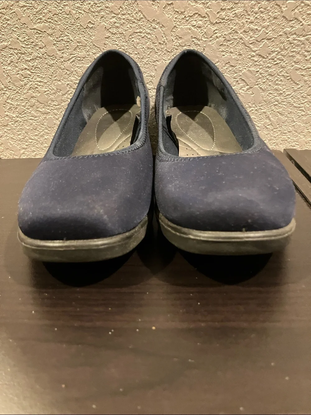 Women’s Navy Comfort Wedges